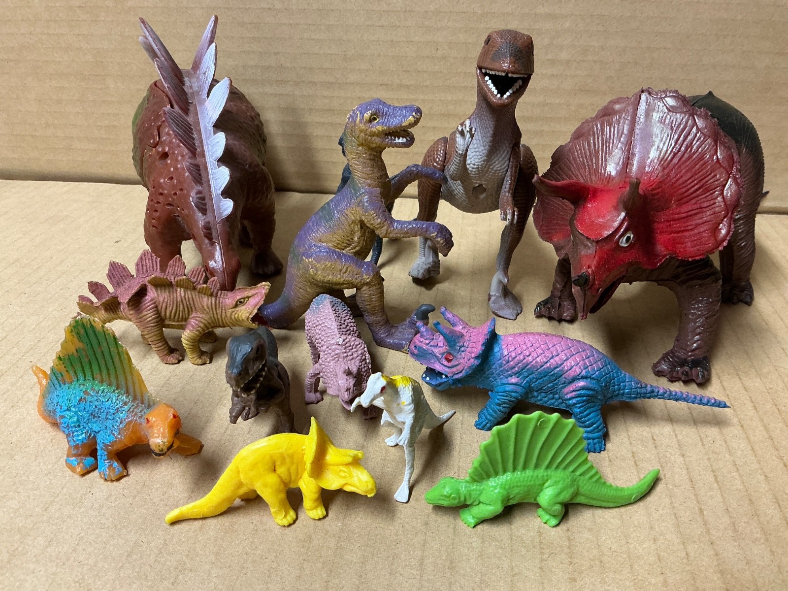 Vintage Assorted Toy Dinosaur Lot Vintage Assorted Toy Dinosaur Lot