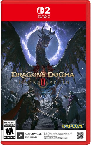 Dragons Dogma 2 Dark Arisen (Game-Key Card) for Nintendo Switch 2 [New Video Gam