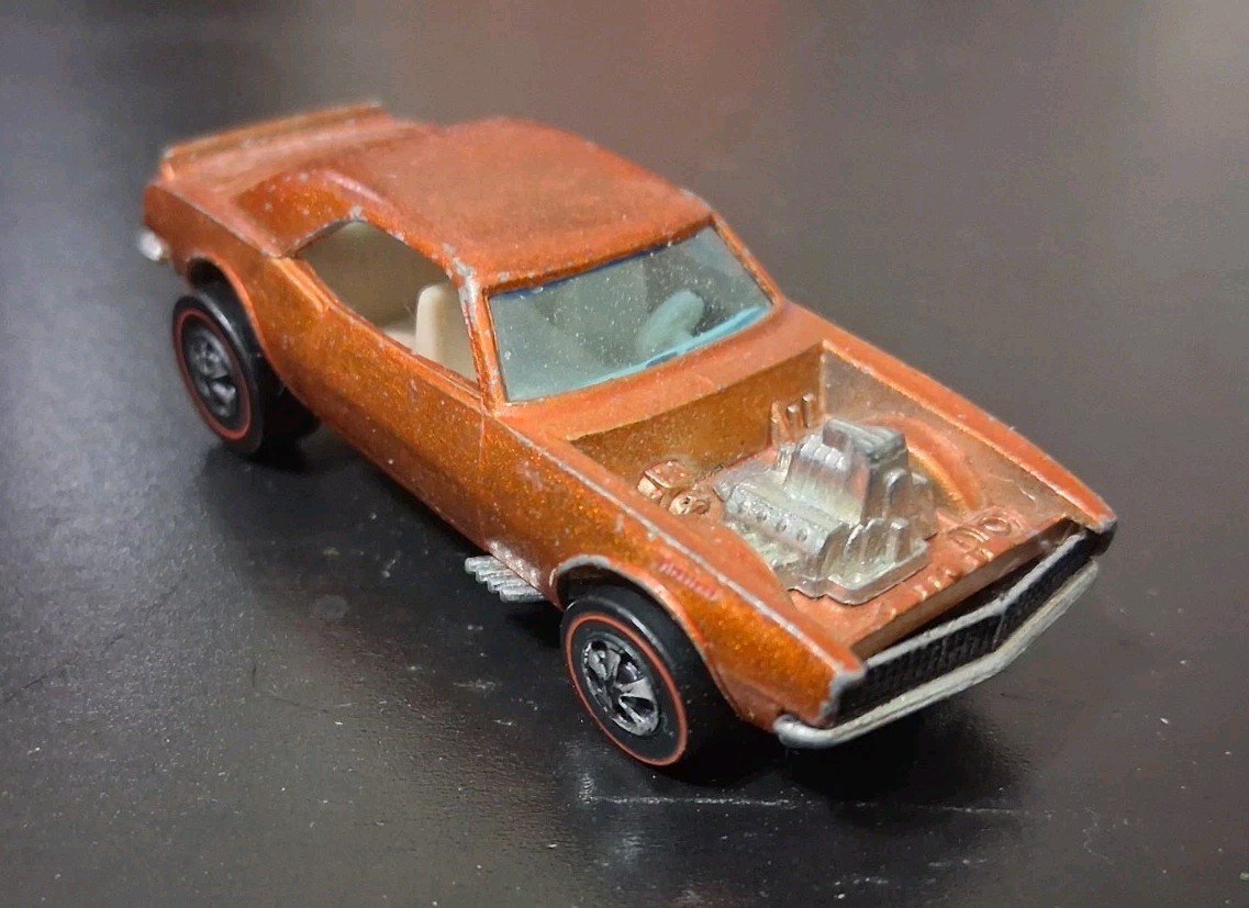 Vintage 1969 Hot Wheels Redline Heavy Chevy Orange Hong Kong Vintage 1969 Hot Wheels Redline Heavy Chevy Orange Hong Kong