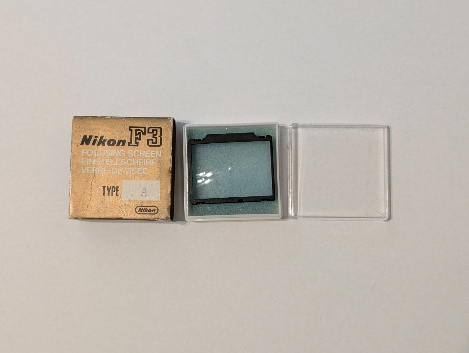 *OB MINT* Nikon Focusing Screen Type  A/B/D/E/K/L/M/P/S/T/U for Nikon F3 F3HP