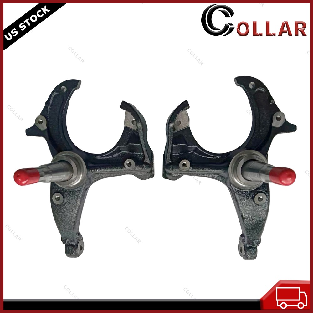 2x Front L&R Steering Knuckles for Chevy S10 GMC Sonoma Jimmy Buick Pontiac New