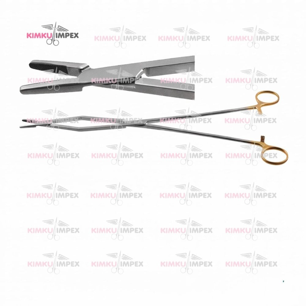 DeBakey Newman Double Articulating Needle Holder TC 14½\