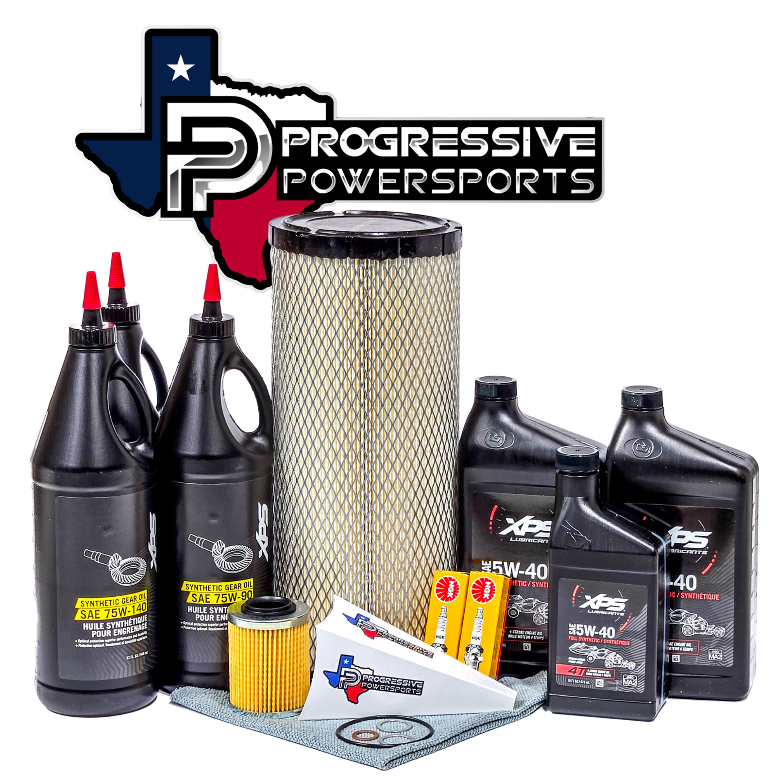 2021 + Can-Am Commander Oil Change Service Kit w/Air Filter and Spark Plugs C11P