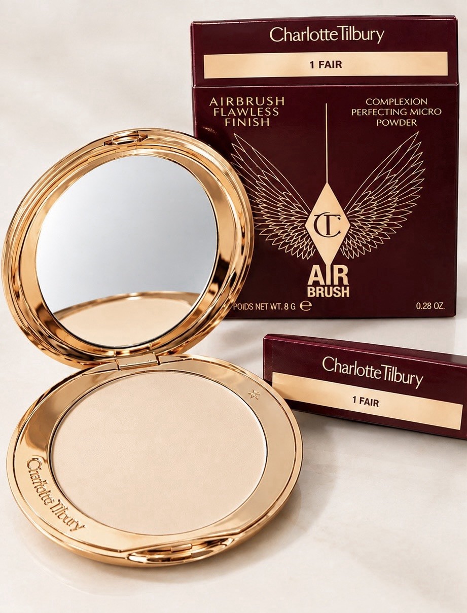 Charlotte Tilbury Airbrush Flawless Finish Setting Powder  # 1 /Fair Full Size