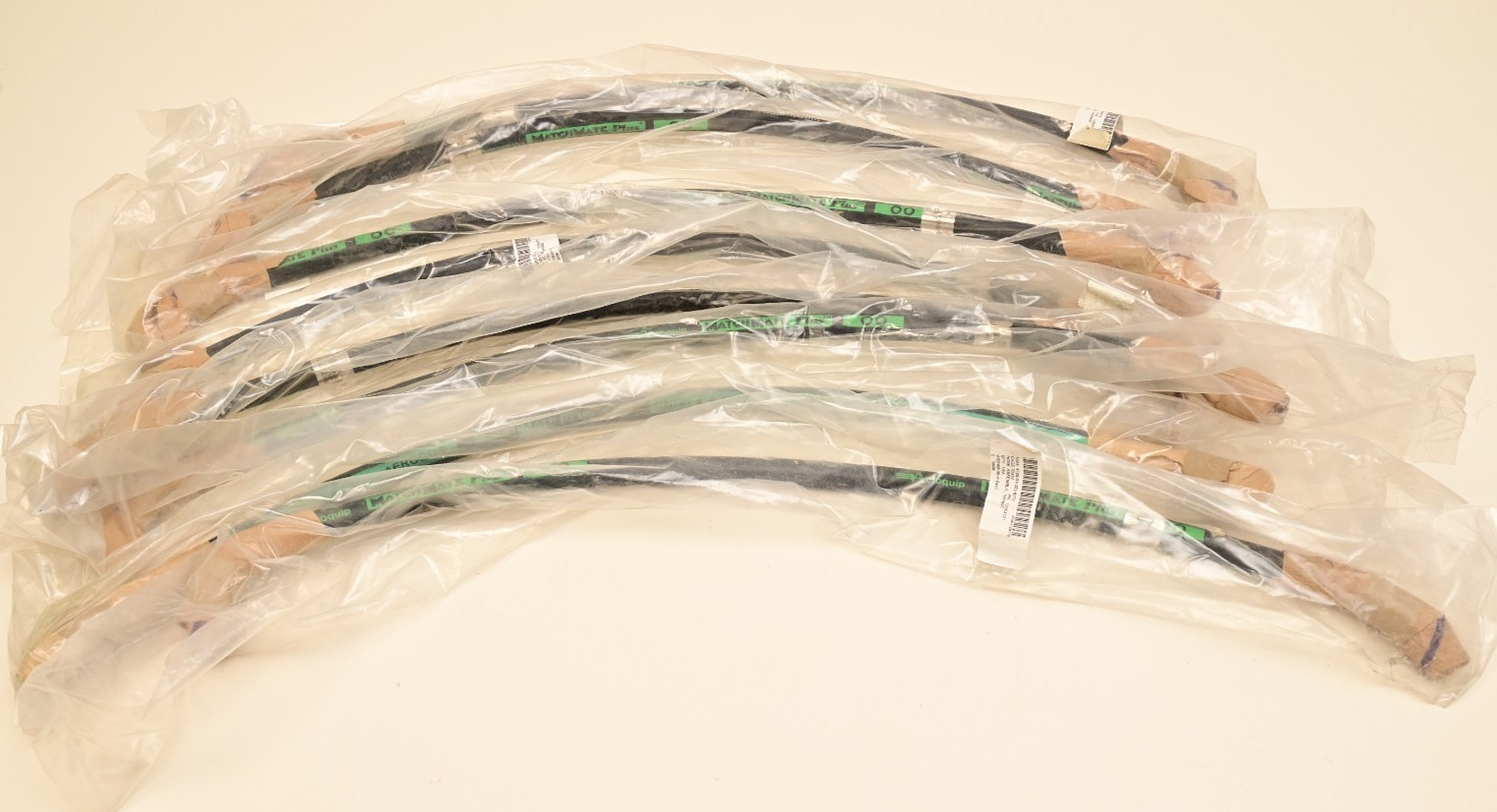 Lot of 8 Aeroquip 12563121 MatchMate Plus Hydraulic Hose NSN 4720-01-323-8772 Lot of 8 Aeroquip 12563121 MatchMate Plus Hydraulic Hose NSN 4720-01-323-8772