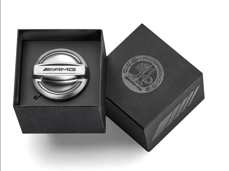 Genuine Mercedes Benz AMG Edition 55 Fuel Tank Filler Gas Cap Cover with BOX Genuine Mercedes Benz AMG Edition 55 Fuel Tank Filler Gas Cap Cover with BOX