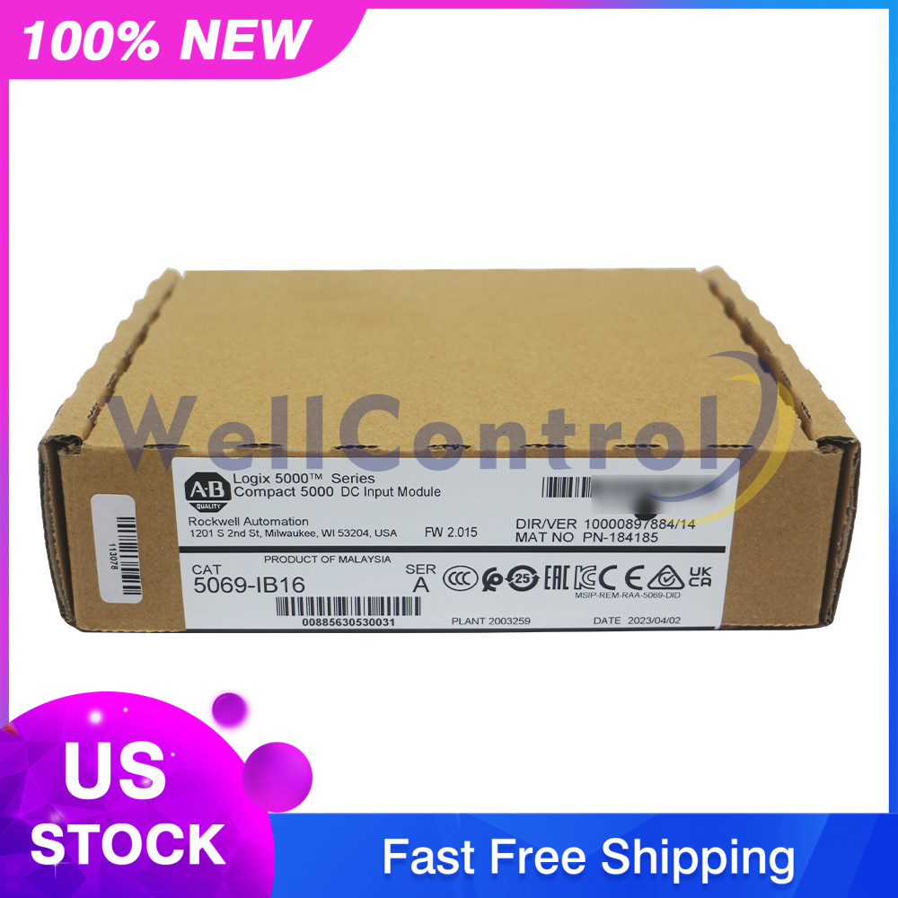 5069-IB16 New Allen Bradley 5069 Compact I/O 16 Channel 24V DC Sink Input Module