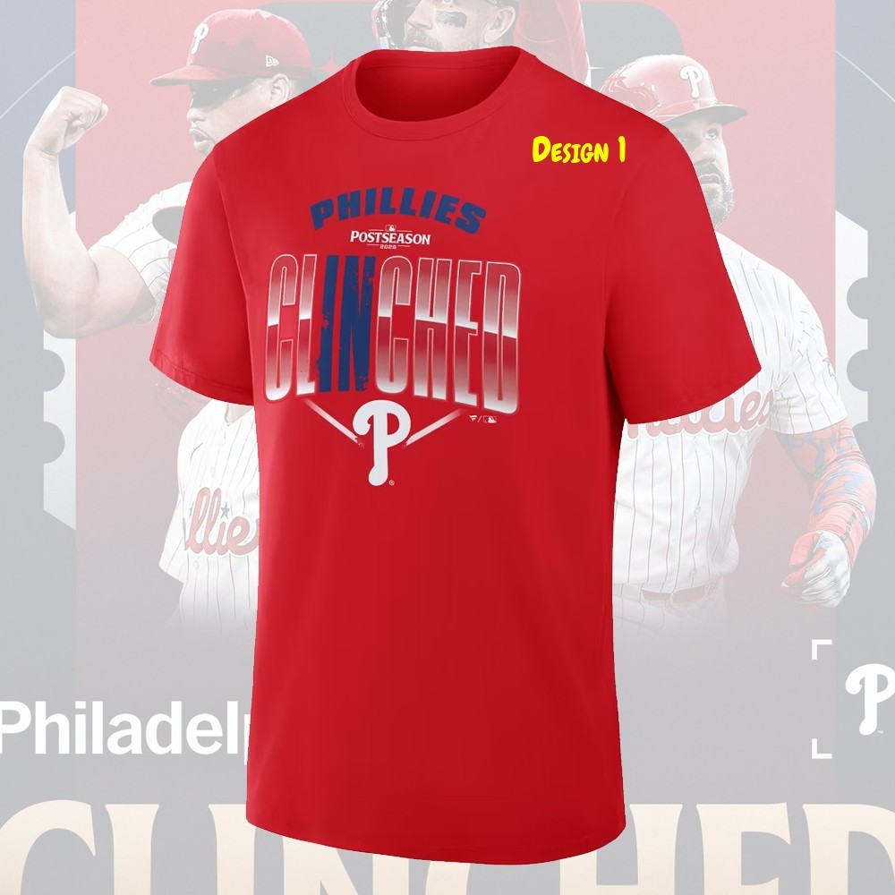 HOT - Philadelphia Phillies 2026 Postseason Locker Room One Side Gift For Fans