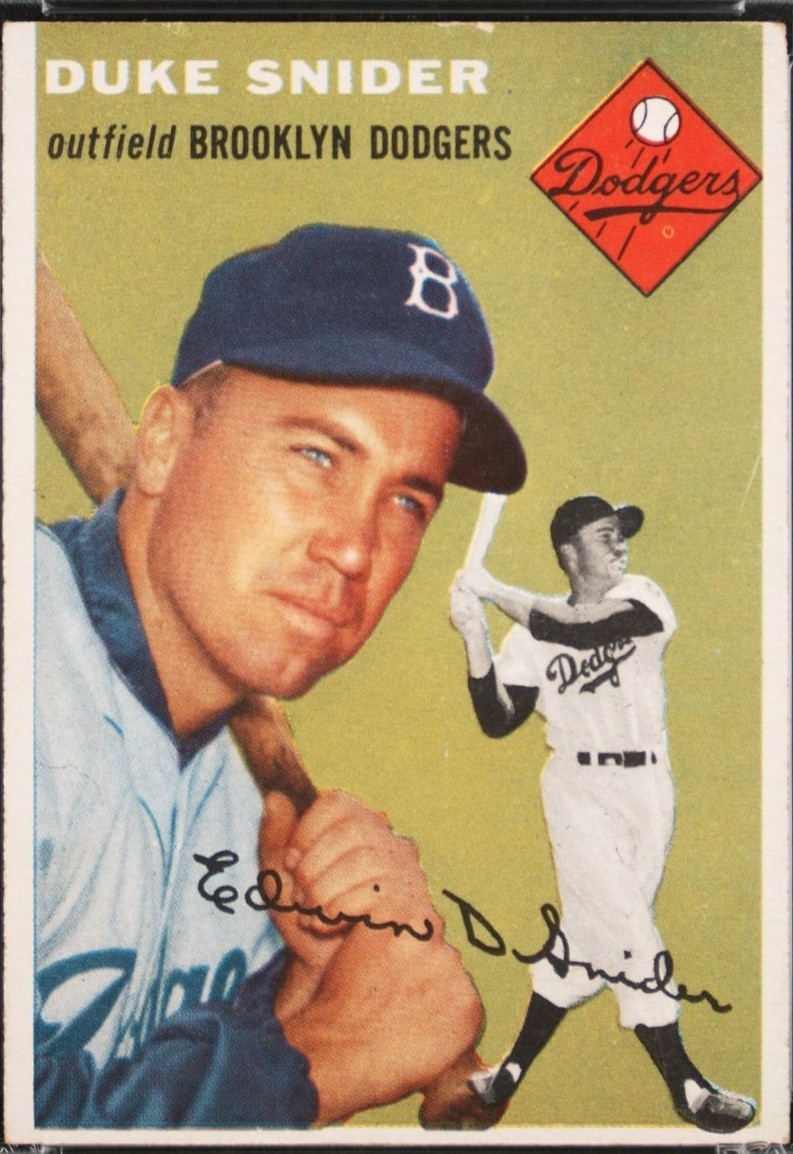 1954 Topps - Duke Snider #32 1954 Topps - Duke Snider #32