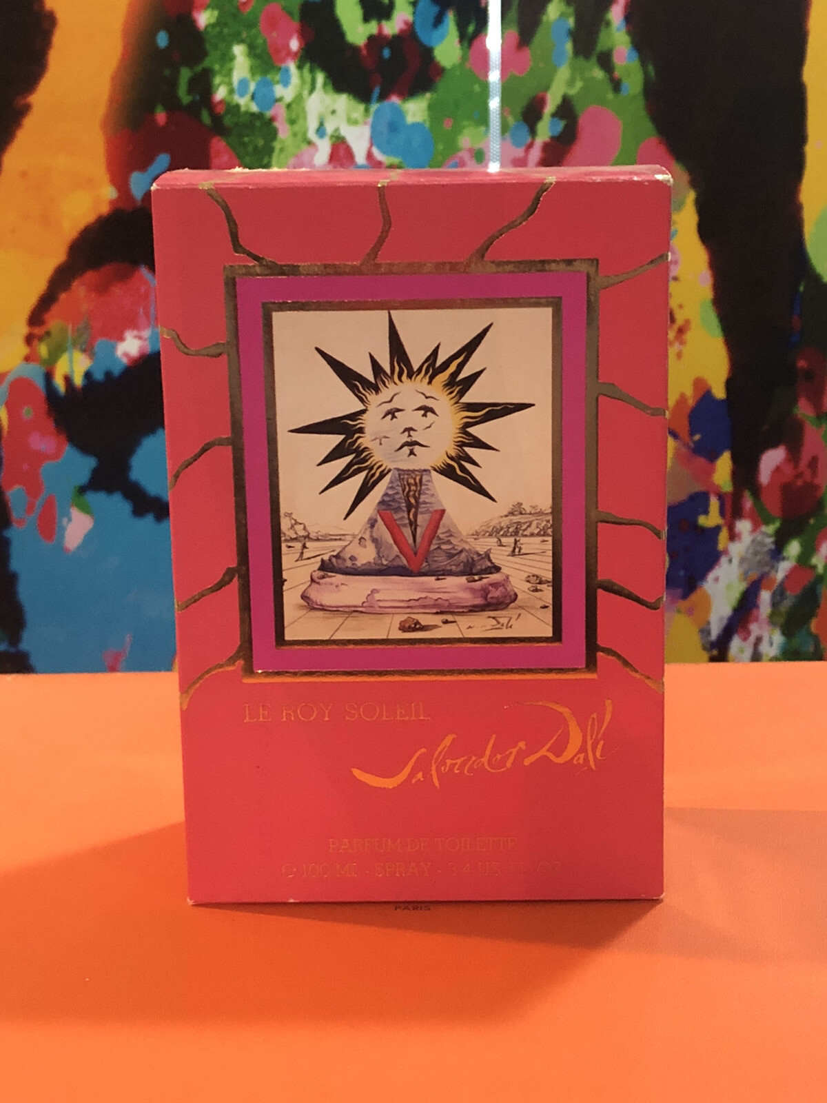 Le Roy Soleil by Salvador Dali 3.4 oz 100ml Parfum de Toilette Rare Collectors