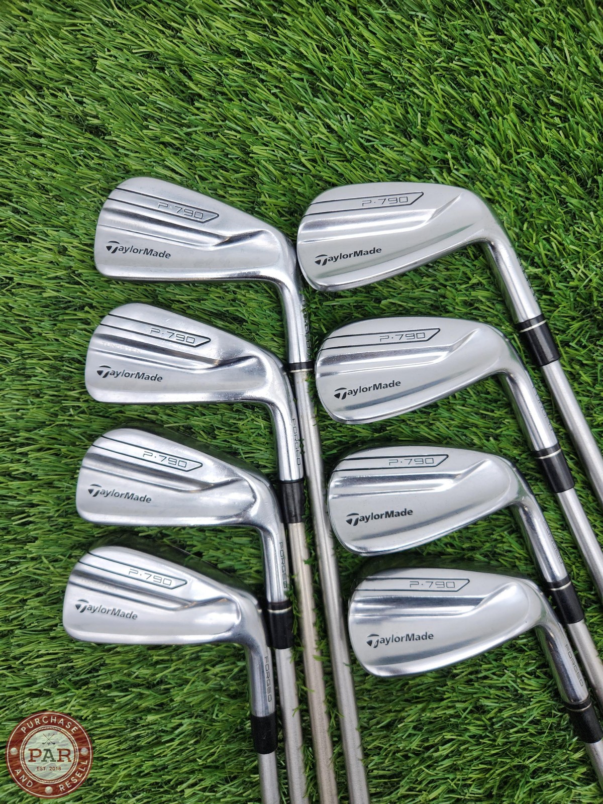 2019 TAYLORMADE P790 IRON SET 4-GW XSTIFF KBS TOUR C-TAPER LITE 115-X GOOD