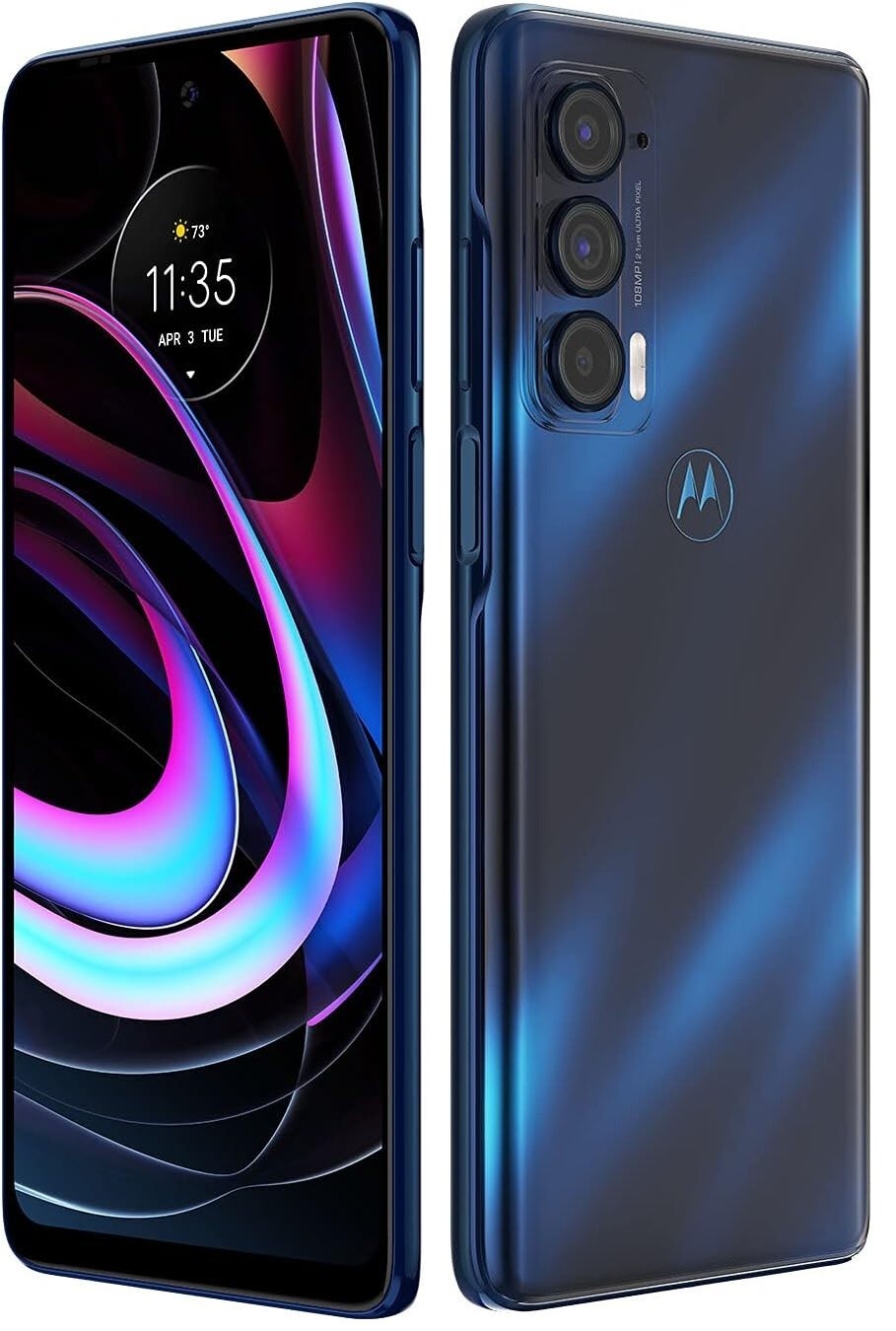 Motorola XT2141 Moto Edge 5G 2021 256GB Blue (Unlocked) Smartphone - Very Good