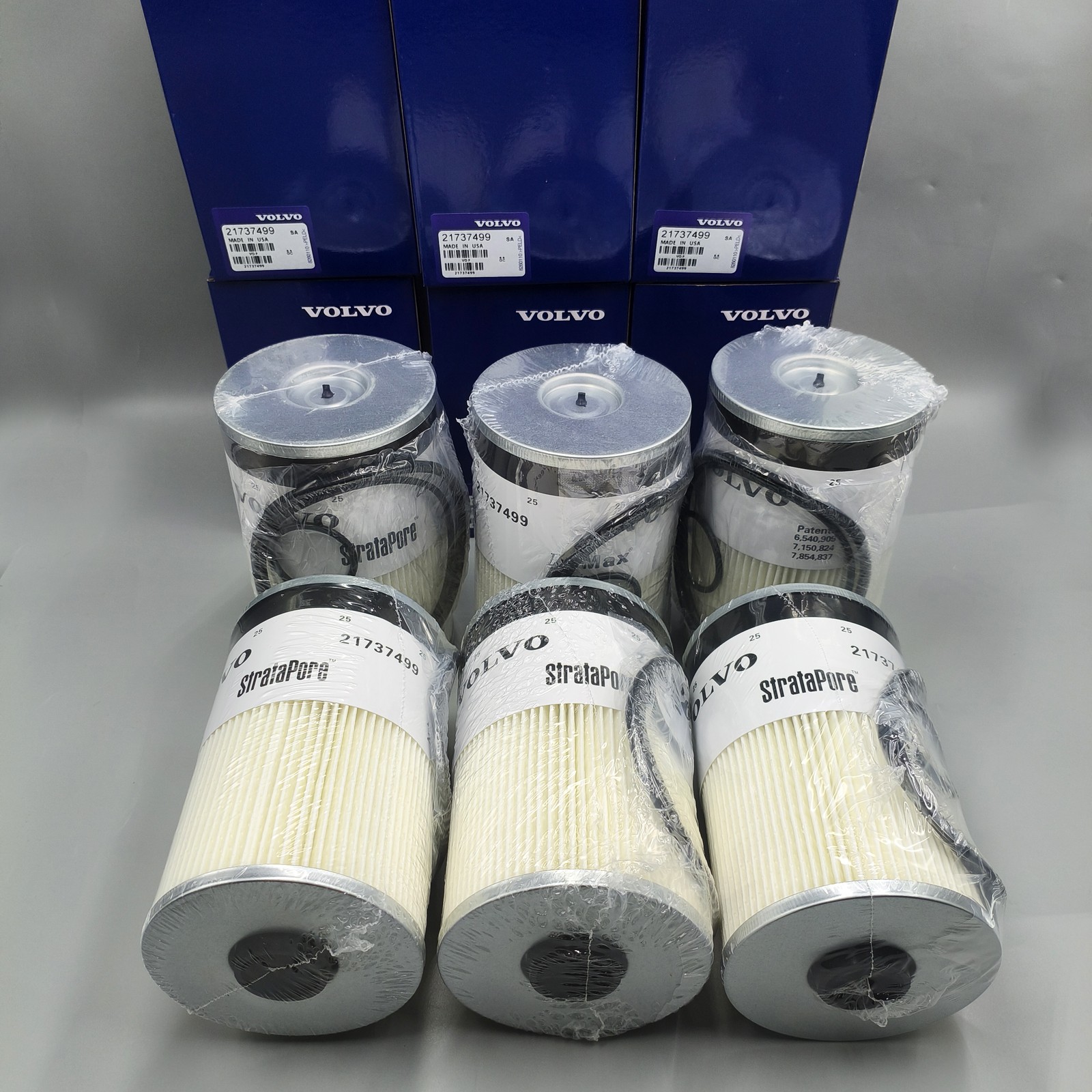 6PCS Volvo 21737499 OEM FUEL FILTER Replaces 85105380 85105556 85108324 New