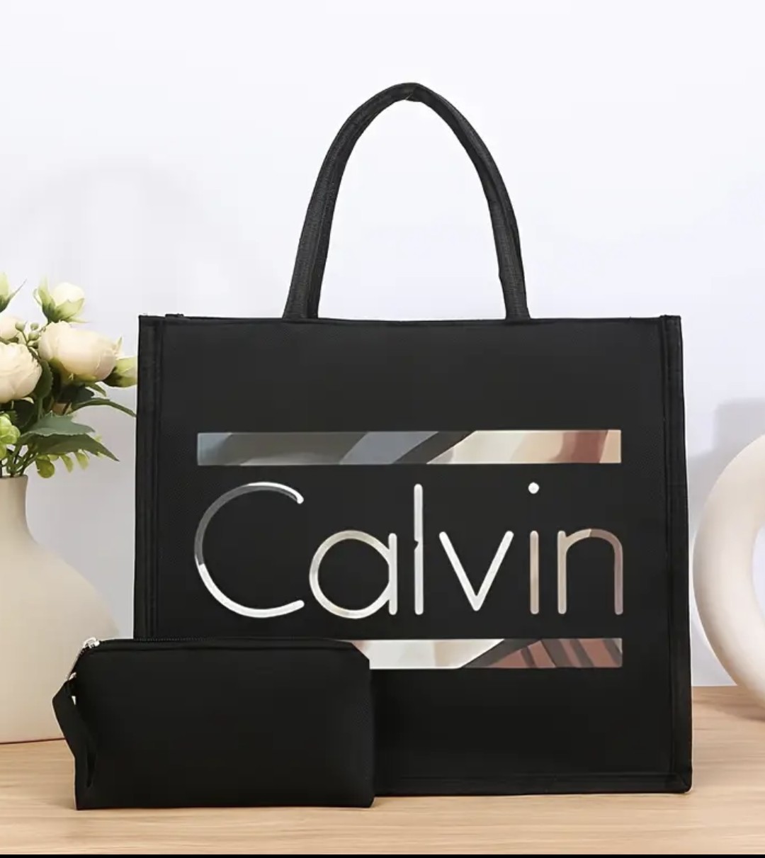 Brand new-Calvin-2pcs handbag-Womens Handbag-Set- Tote- Crossbody- Bag -Stylish Brand new-Calvin-2pcs handbag-Womens Handbag-Set- Tote- Crossbody- Bag -Stylish