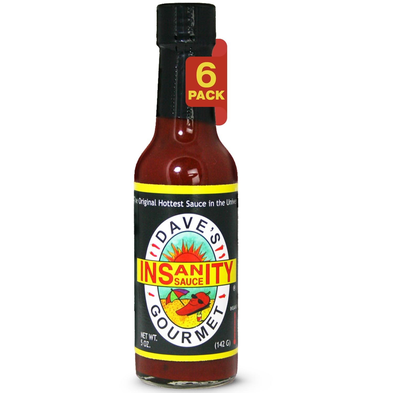 Dave\'s Gourmet Original Insanity Hot Sauce  As Seen on Hot Ones Season 1  Hot...