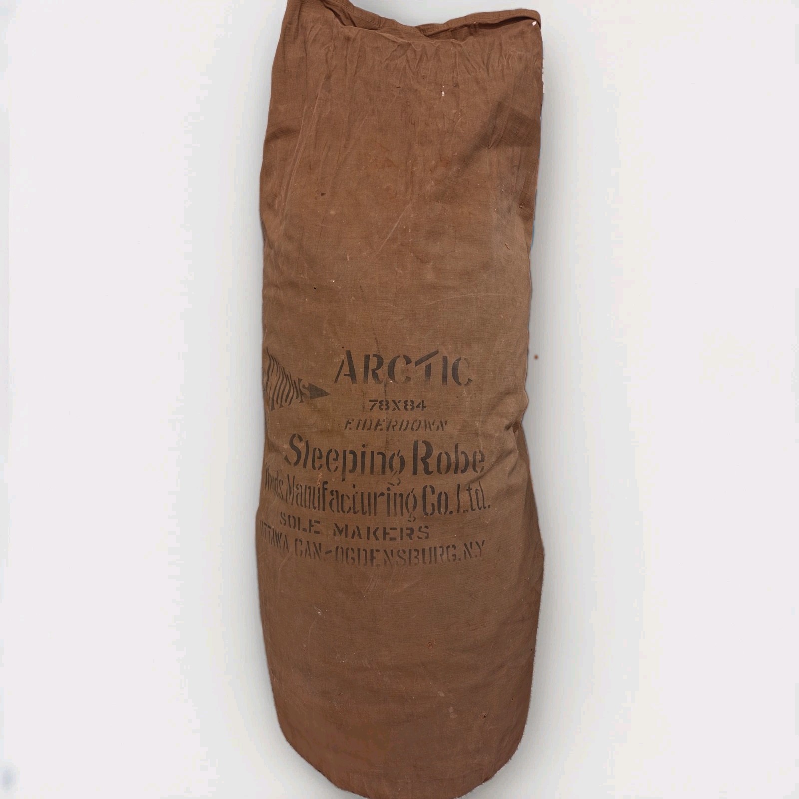 Abercrombie & Fitch Woods Arctic 1930s 1940s Sleeping Robe Sleeping Bag 78x84