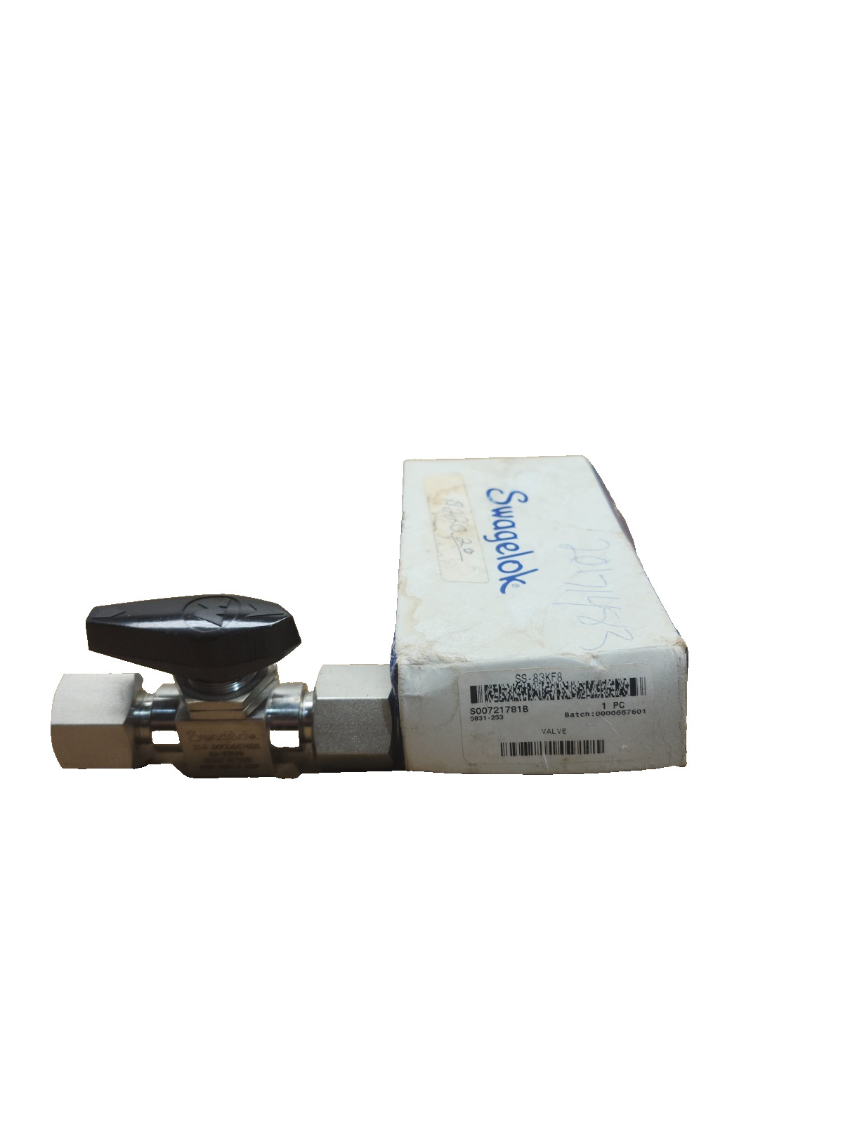 NEW IN BOX SWAGELOK Pneumatic Fitting VALVE 6000PSIG, S00721781B
