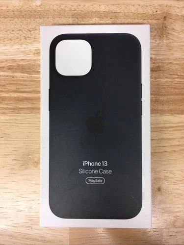 Authentic Original Apple iPhone 13 Silicone Case with MagSafe – Midnight 