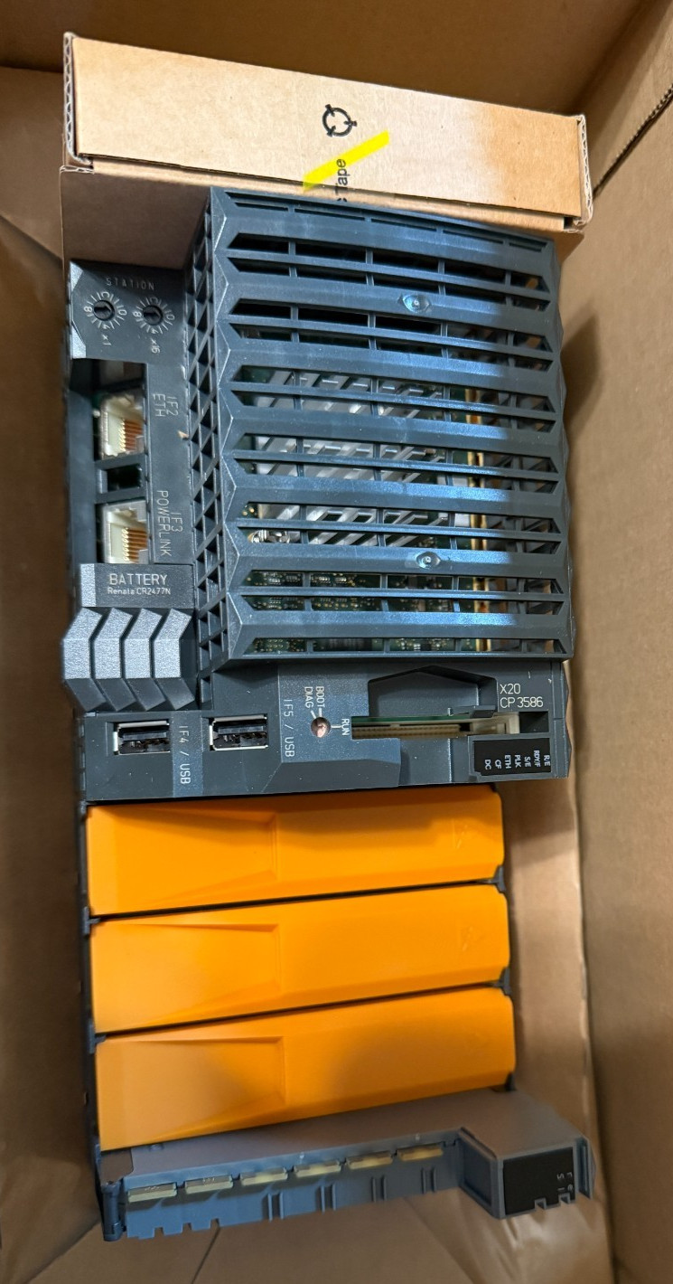 B&R AUTOMATION X20CP3586 PLC Module X20 CP 3586 Controller B&R AUTOMATION X20CP3586 PLC Module X20 CP 3586 Controller