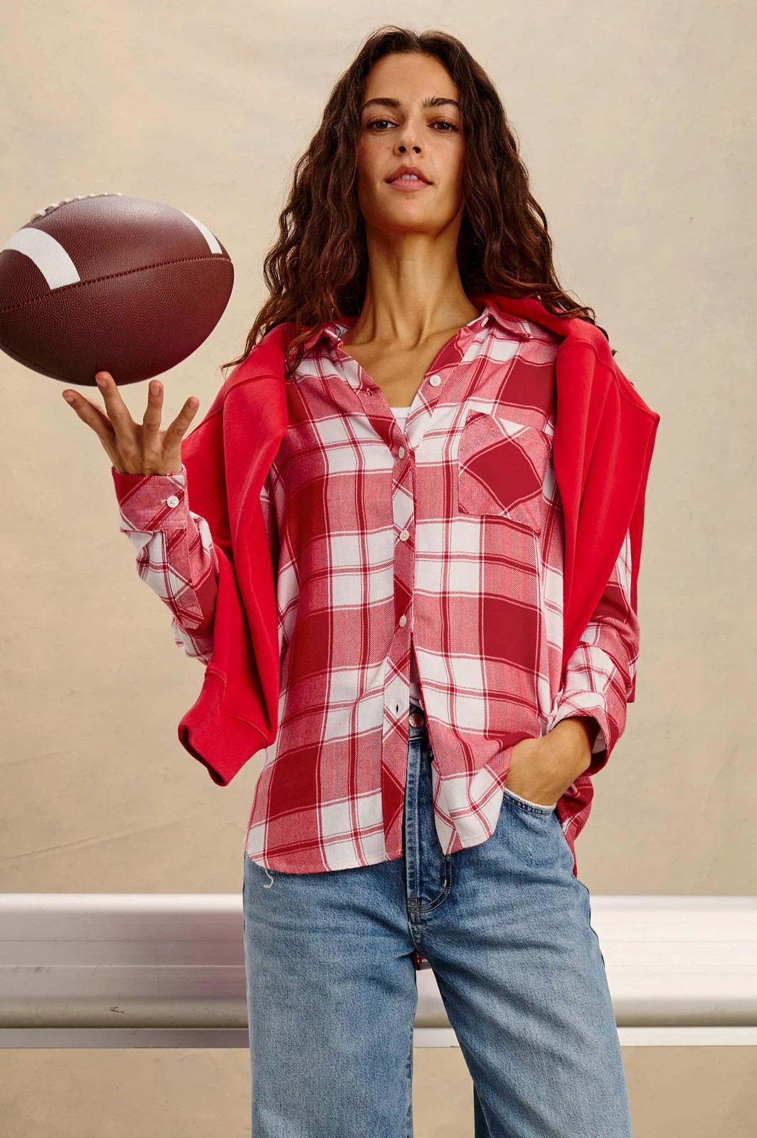 RAILS New Women's Hunter Shirt RIVALRY RED All Sizes Ships Free (MSRP 188+) RAILS New Women's Hunter Shirt RIVALRY RED All Sizes Ships Free (MSRP 188+)