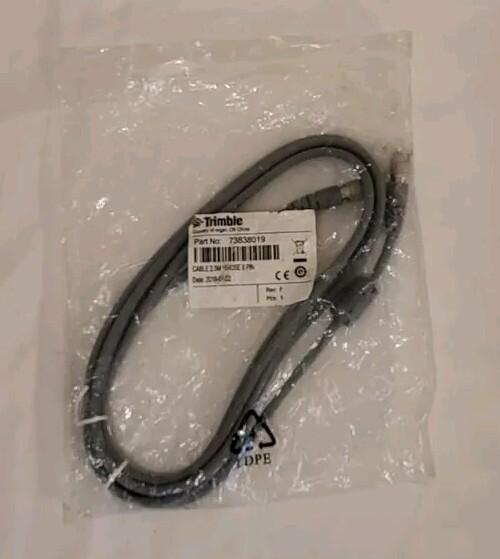 Trimble • Multi Cable • 2.5M HIROSE 6 PIN Rev F • Mo# 73838019 • New/Unused
