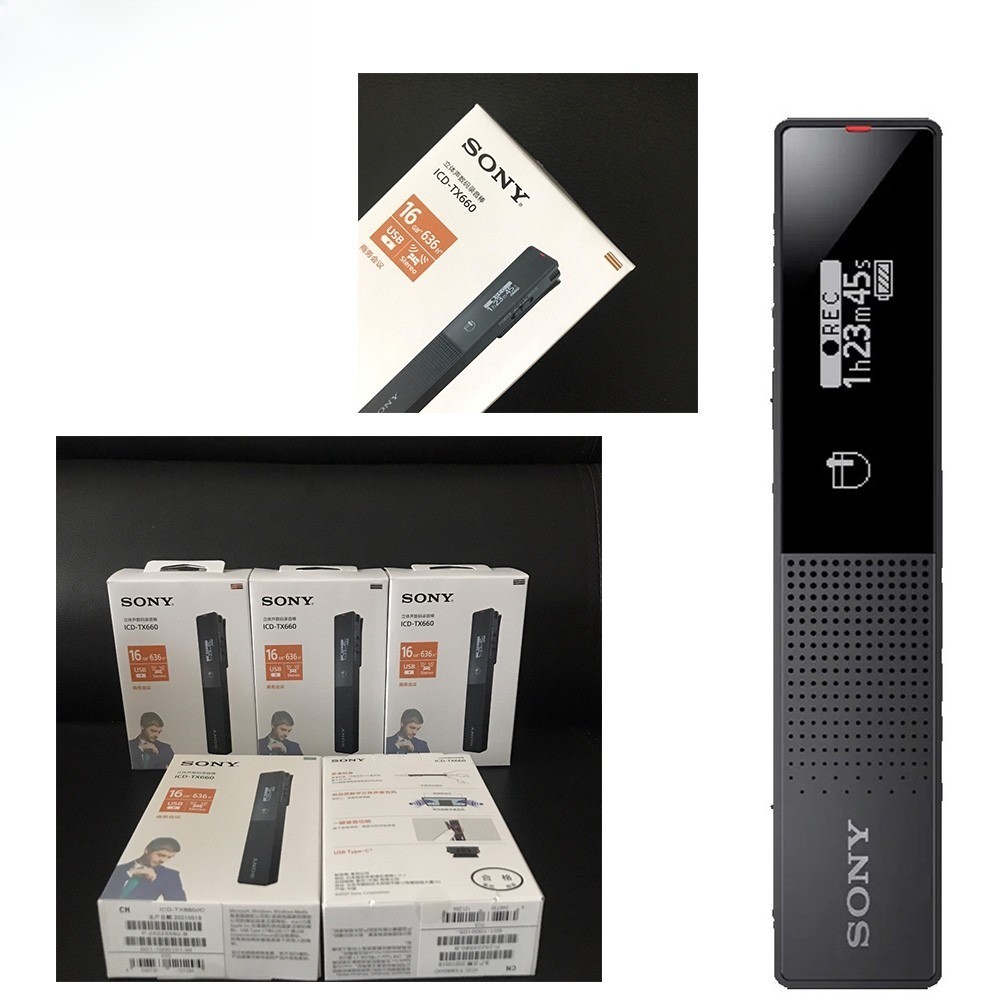 Sony ICDSony ICD-TX660 16GB Ultra-Slim Digital Voice Recorder