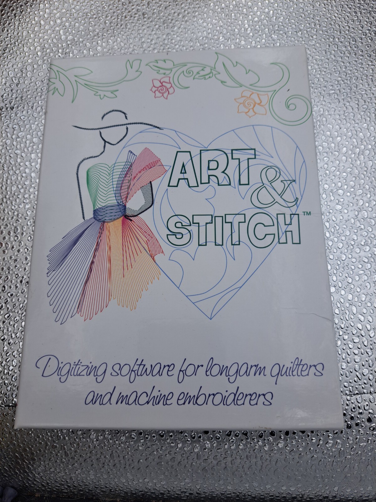 Art & Stitch [Software CD, Bernina Q-Matic Longarm Quilting Digitizing]