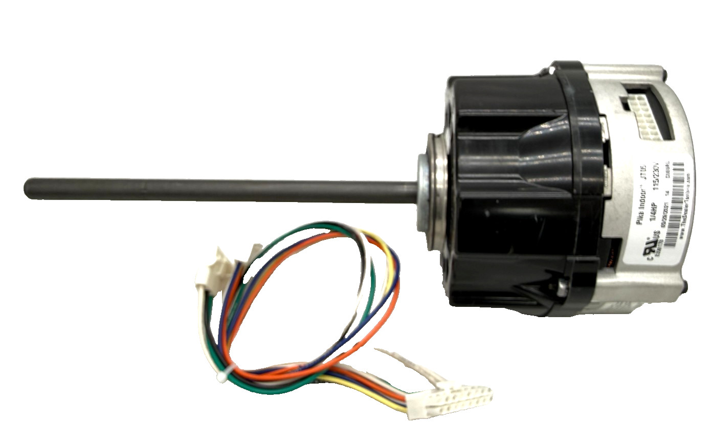 Genteq PIKA JT05 1/4HP ECM Fan Motor 400-1800 RPM, 115/230VAC, 1/2