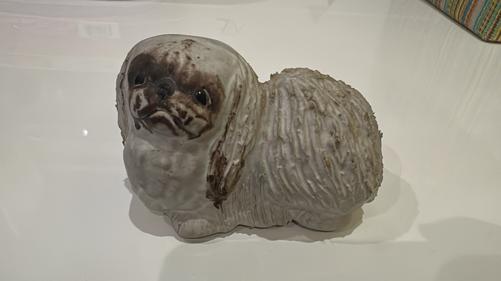 Jie Gantofta Pekingese Dog Figurine Maria Ericson Sweden Stoneware
