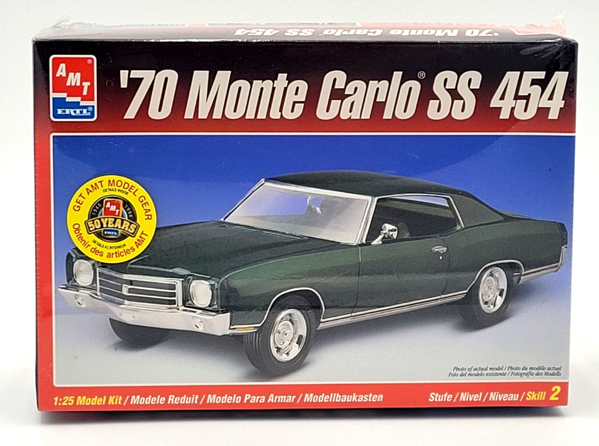 AMT ERTL 1970 Chevy Monte Carlo SS 454 1:25 scale Factory Sealed Vintage
