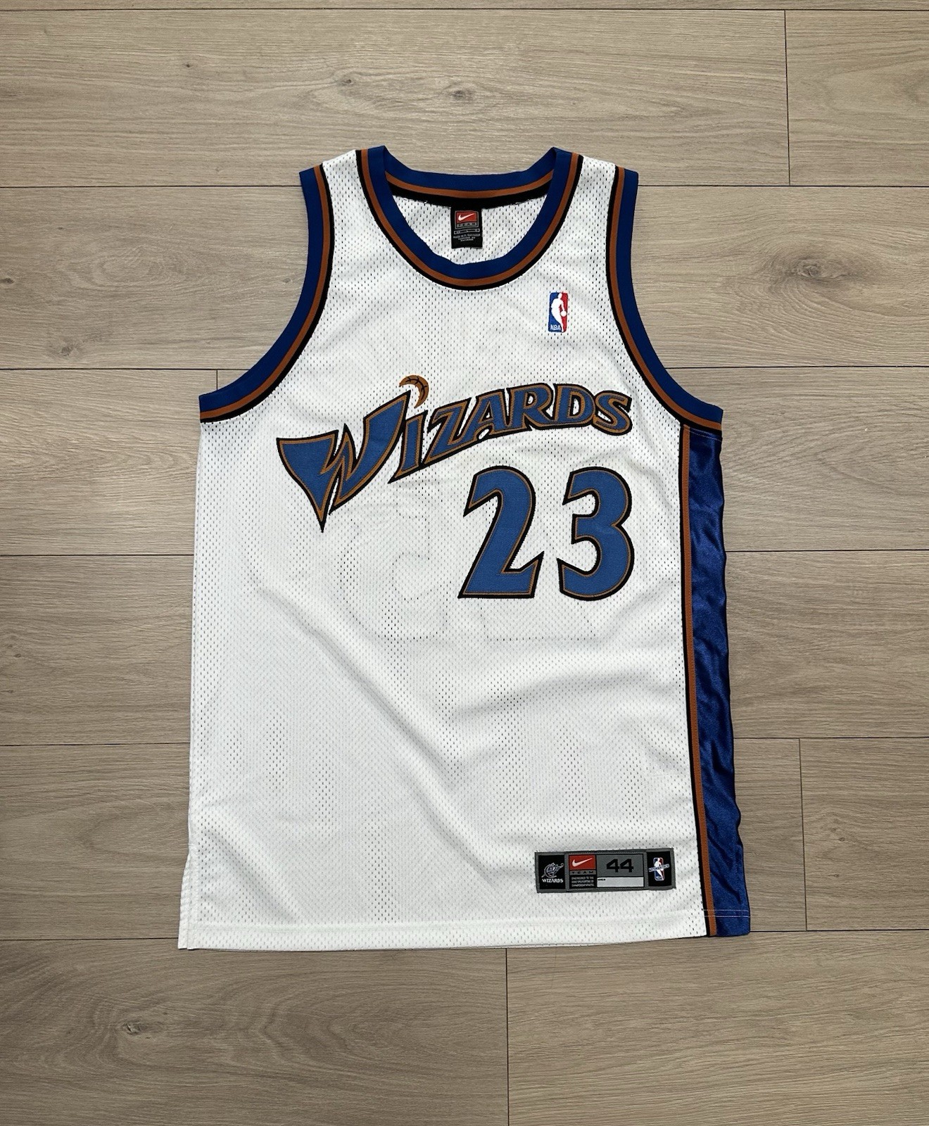washington wizards michael jordan Size 44 Nike Authentic Pro Cut Jersey White washington wizards michael jordan Size 44 Nike Authentic Pro Cut Jersey White