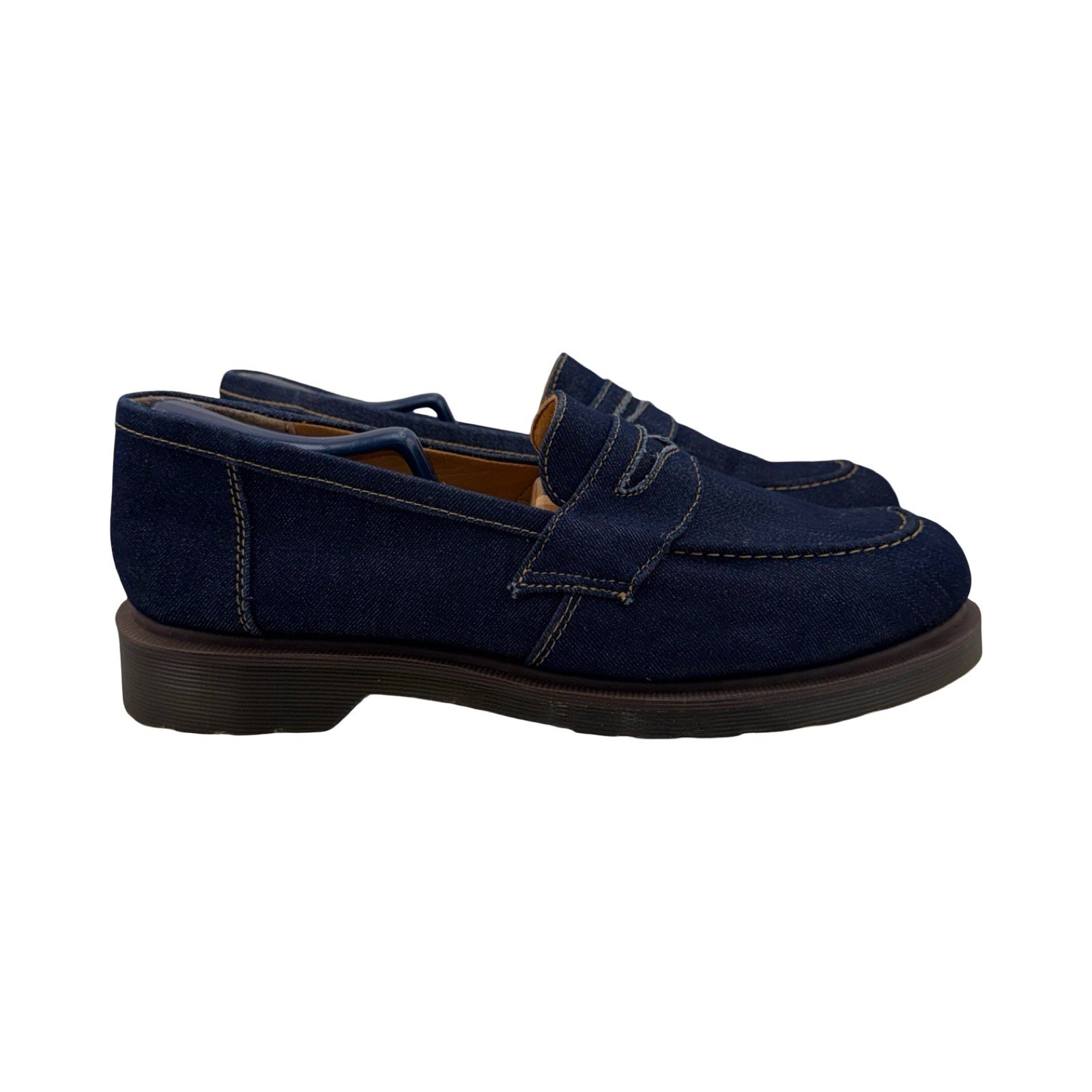 Dr. Martens Dacey Indigo Denim Men\'s Loafers Size 12M