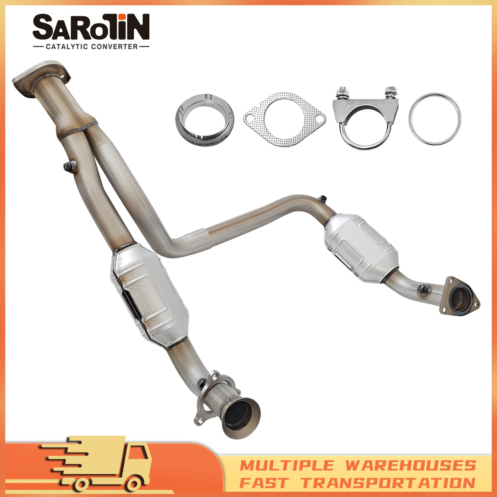 【Prime Grade】Catalytic Converter for 1999-2007 Chevy Silverado GMC Sierra