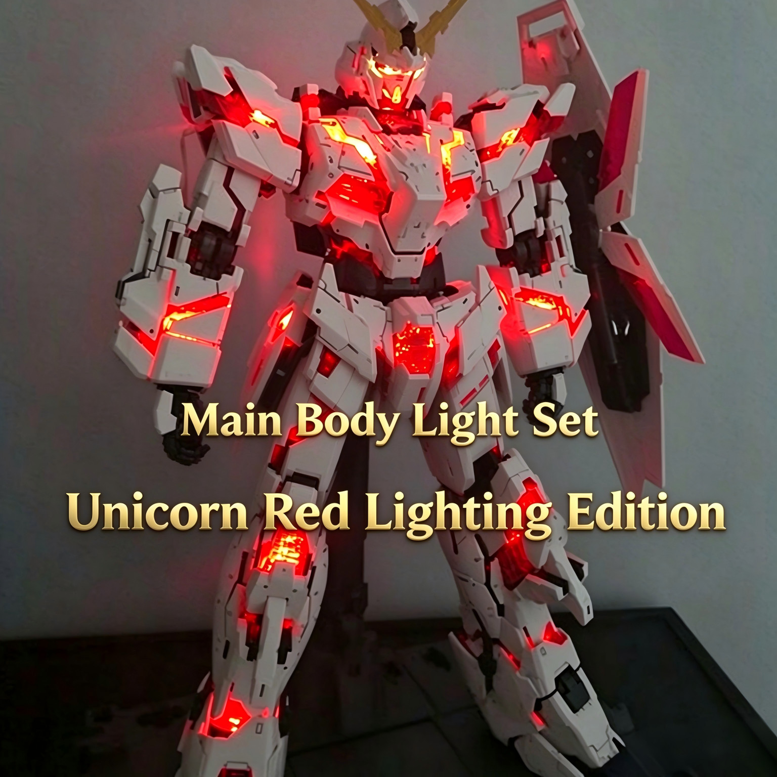 LED Light Kit for PG 1/60 Unicorn Banshee Phenex Kosmos Classic Monochrome LED Light Kit for PG 1/60 Unicorn Banshee Phenex Kosmos Classic Monochrome