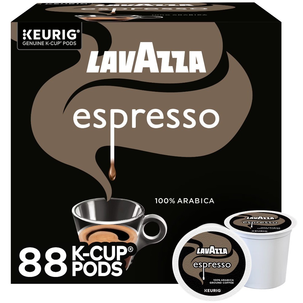 Lavazza, Espresso Medium Roast K-Cup Coffee Pods, 22 Count Lavazza, Espresso Medium Roast K-Cup Coffee Pods, 22 Count