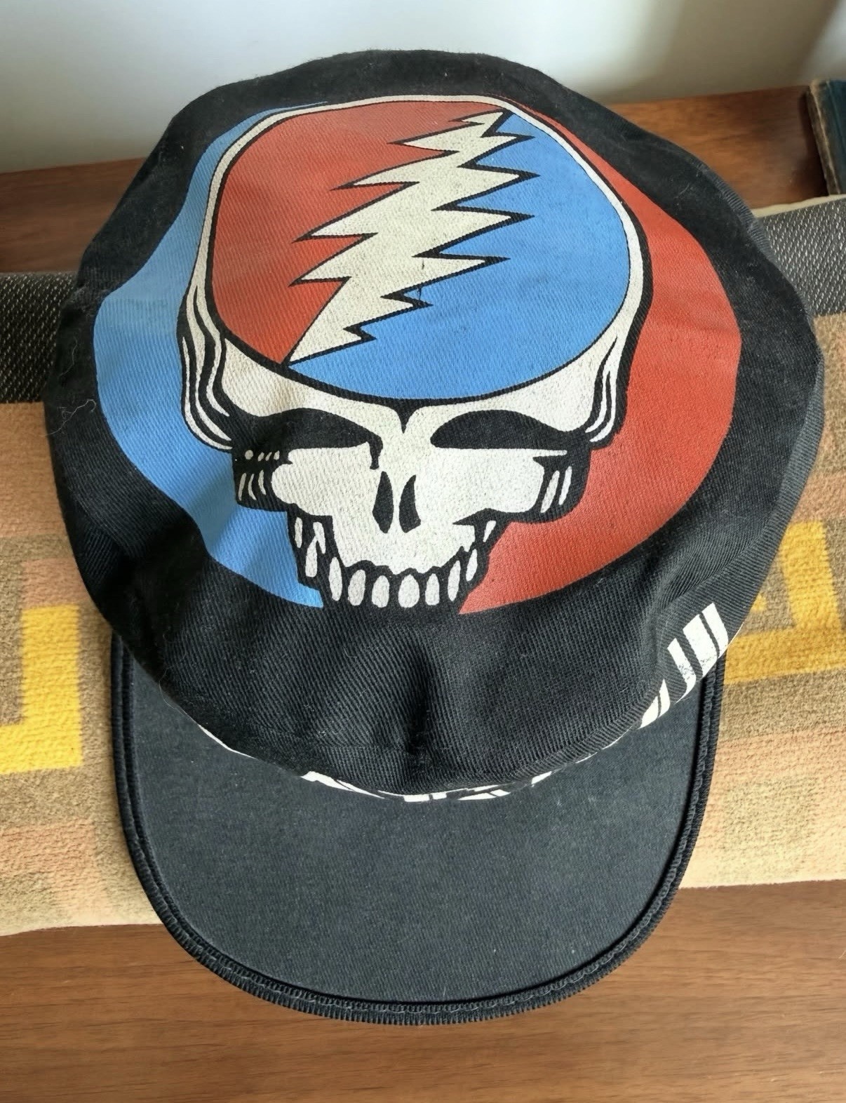 Vintage 1982 Grateful Dead Painters Cap Steal Your Face Rock Caps Original 80s