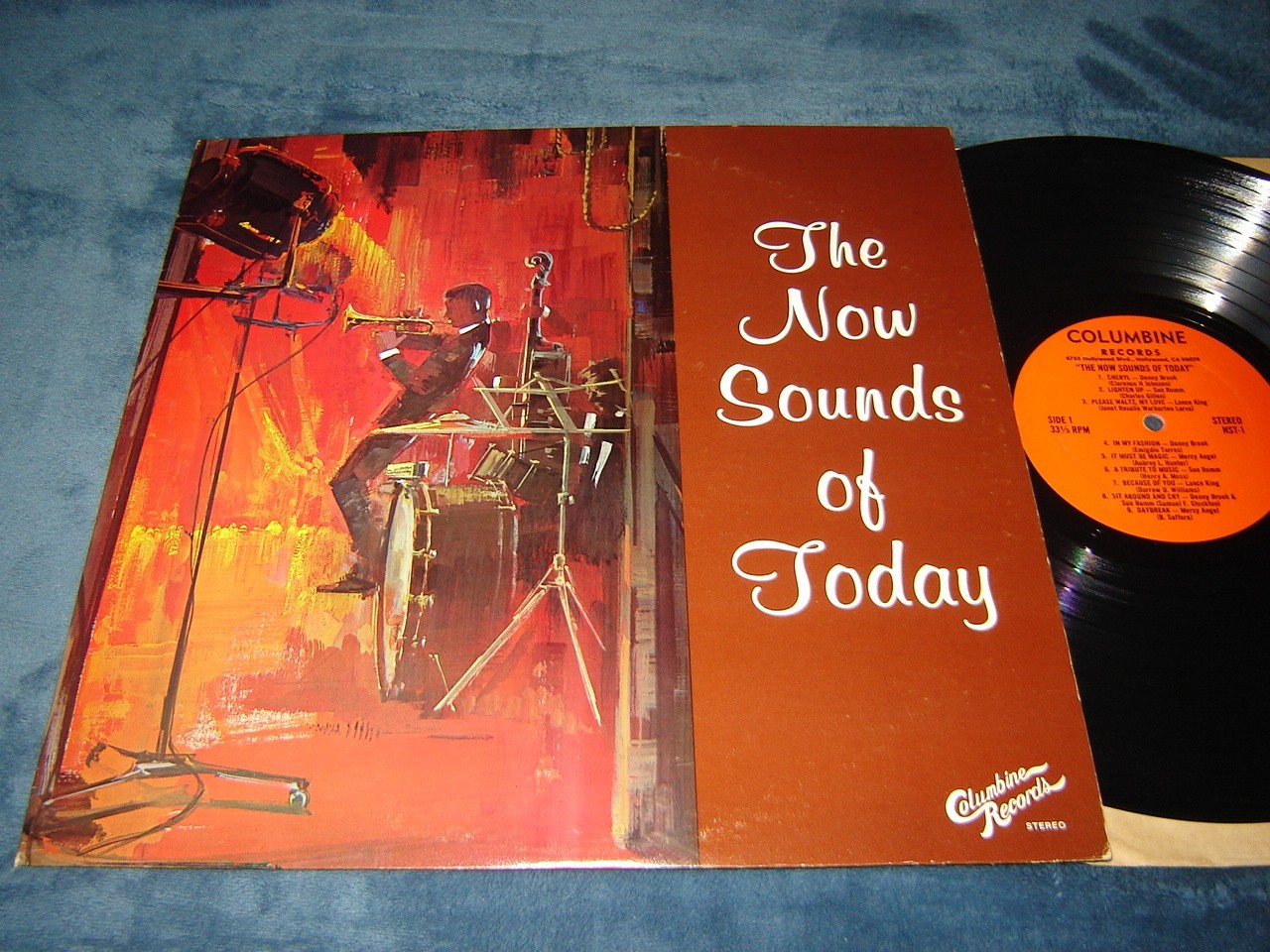 The Now Sounds Of Today LP Columbine NST-1 rare song poem private ism Sue Romm