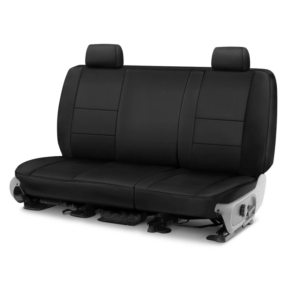 For Mercedes-Benz ML320 00-02 Genuine Leather 2nd Row Black Custom Seat Covers