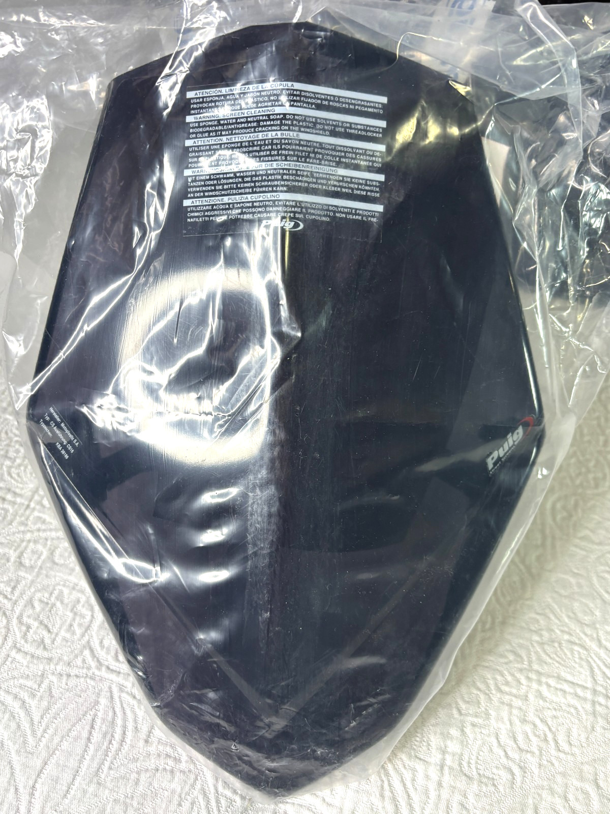 Puig Naked Sport Windscreen Dk Smoke #6437F for Honda CB500F/ABS 2013-15 971603 Puig Naked Sport Windscreen Dk Smoke #6437F for Honda CB500F/ABS 2013-15 971603