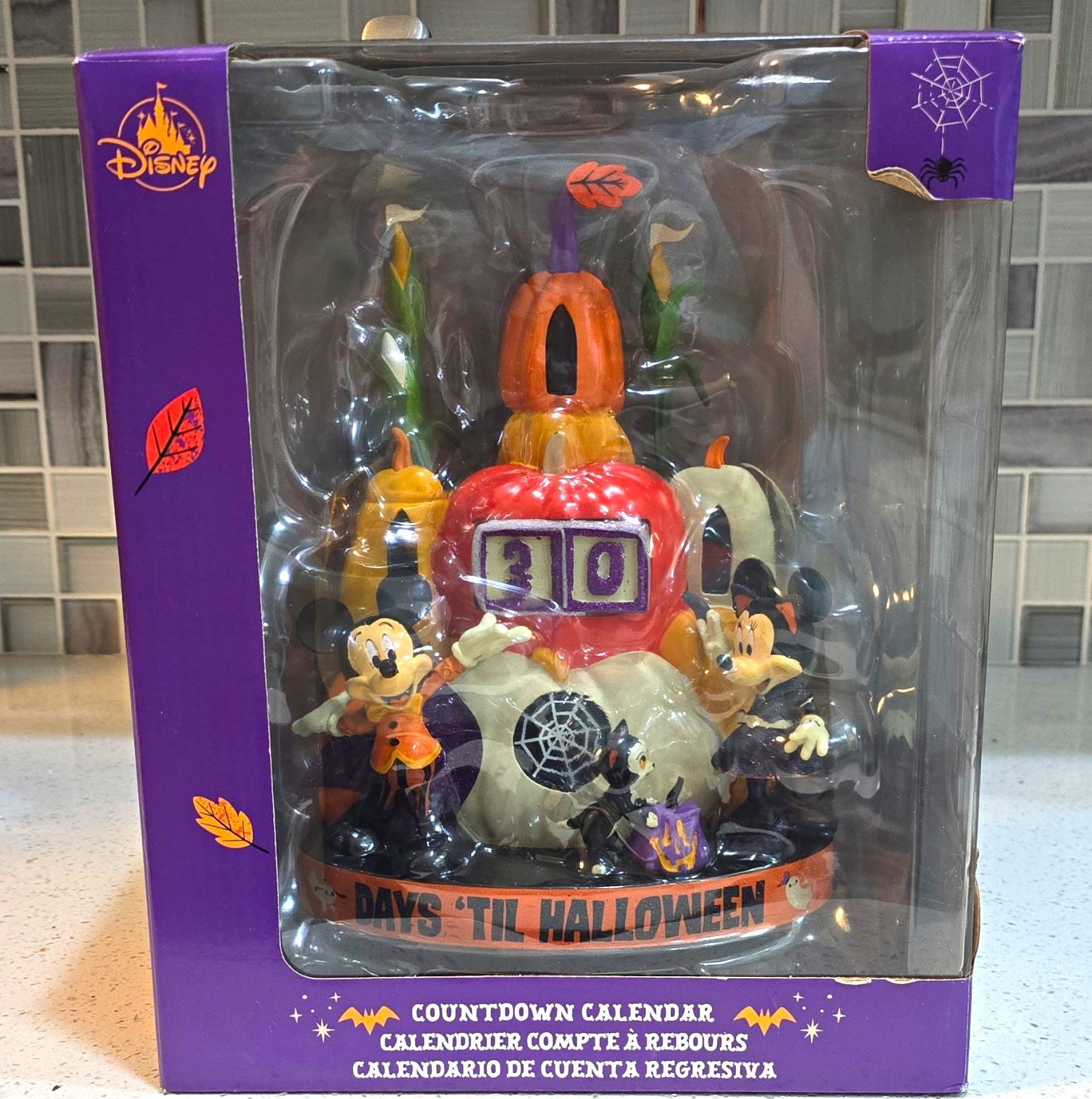 Disney Mickey & Minnie 30 Days 'Til Halloween Countdown Calendar
