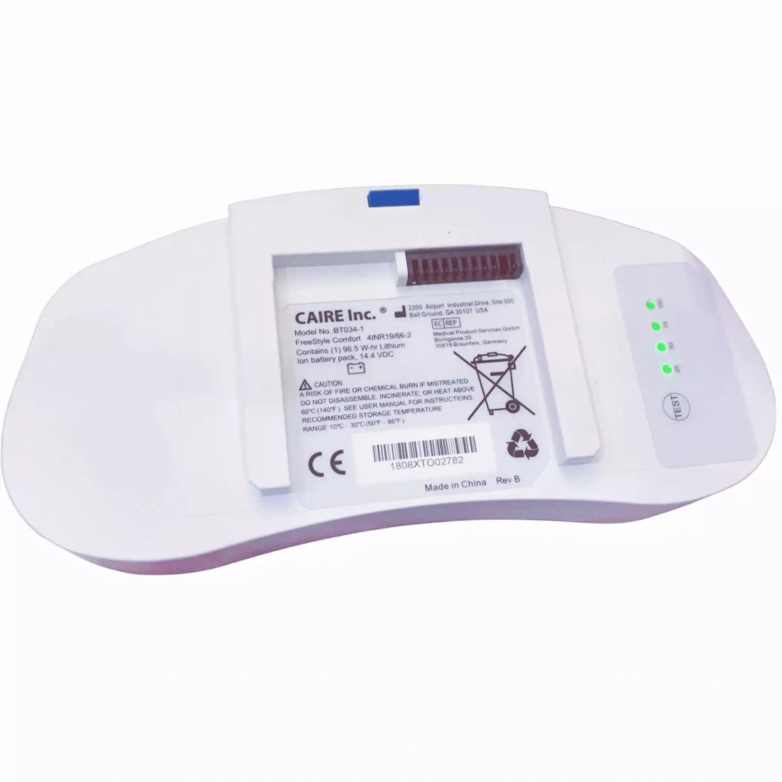 BT034-1 Genuine Battery for Caire FreeStyle Trade Comfort Portable Concentrator