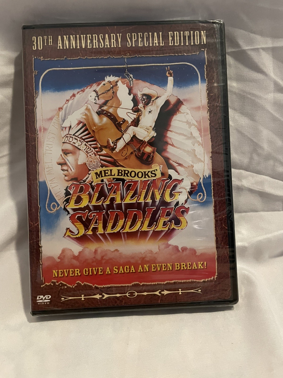 Blazing Saddles Movie DVD NEW + Sealed Blazing Saddles Movie DVD NEW + Sealed