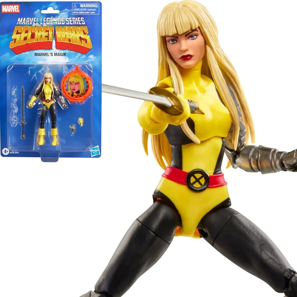 Marvel Legends Series Secret Wars Marvel's Magik Action Figure Marvel Legends Series Secret Wars Marvel's Magik Action Figure