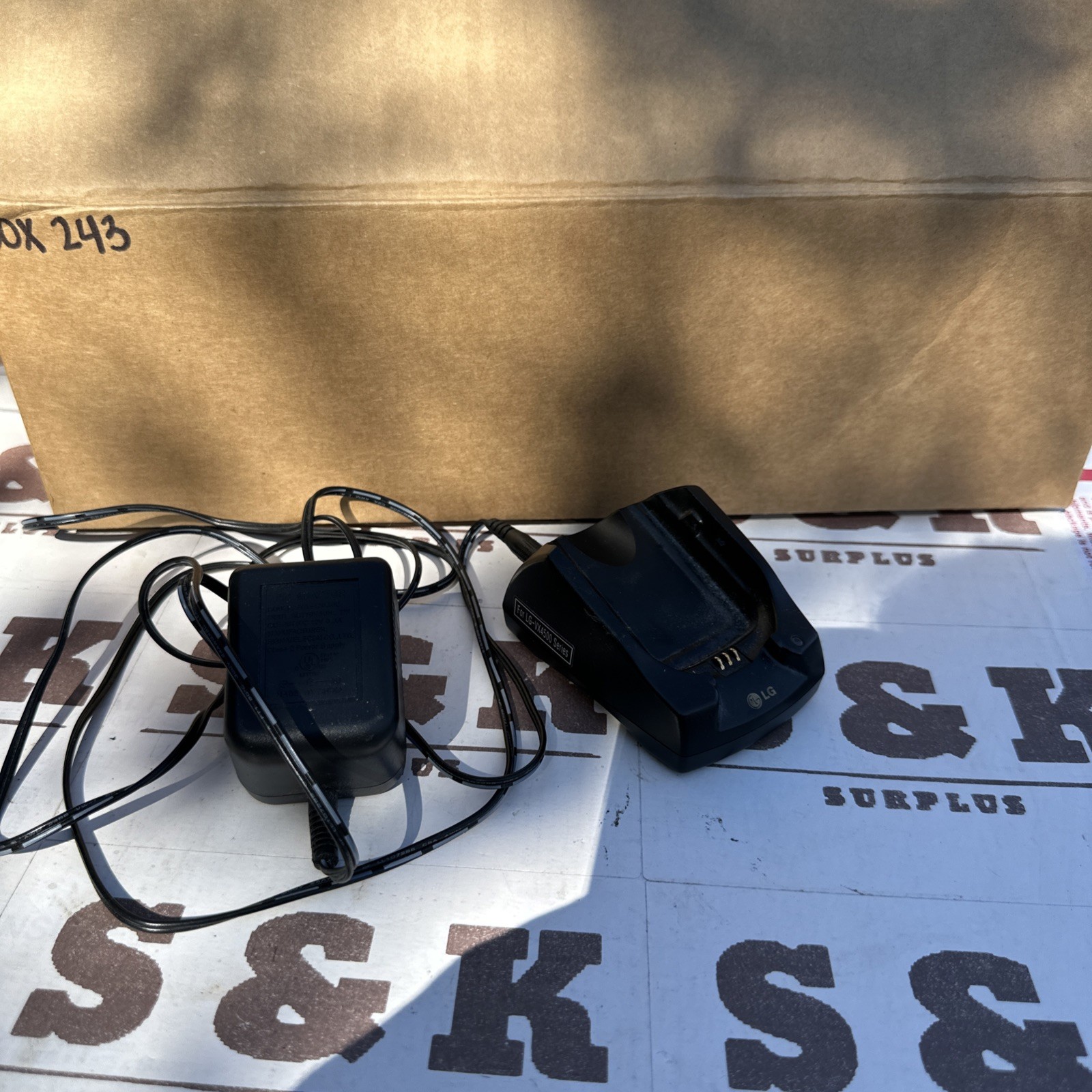 Genuine LG (DC-B8W) Fast Cell Phone Battery Charger & Power Supply for LG-VX4500
