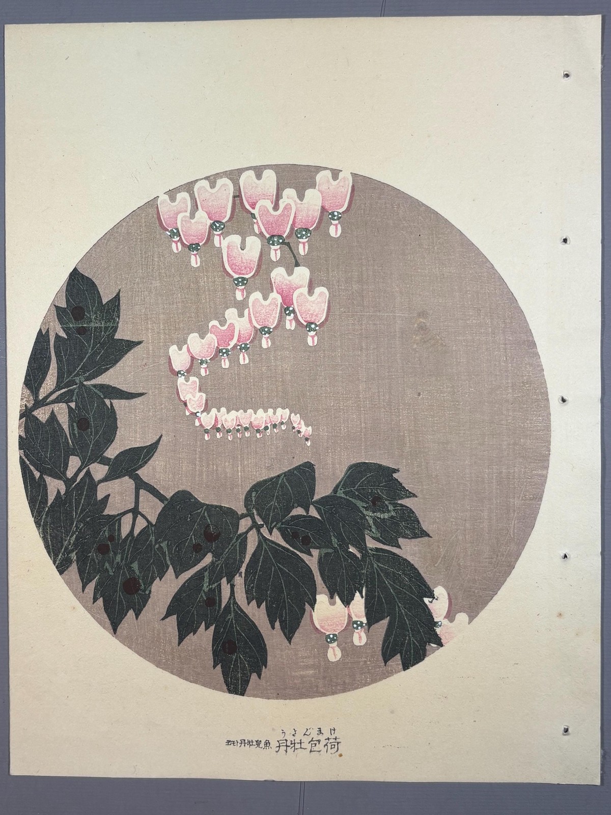 1908, Japanese antique woodblock print, Ito Jakuchu, \