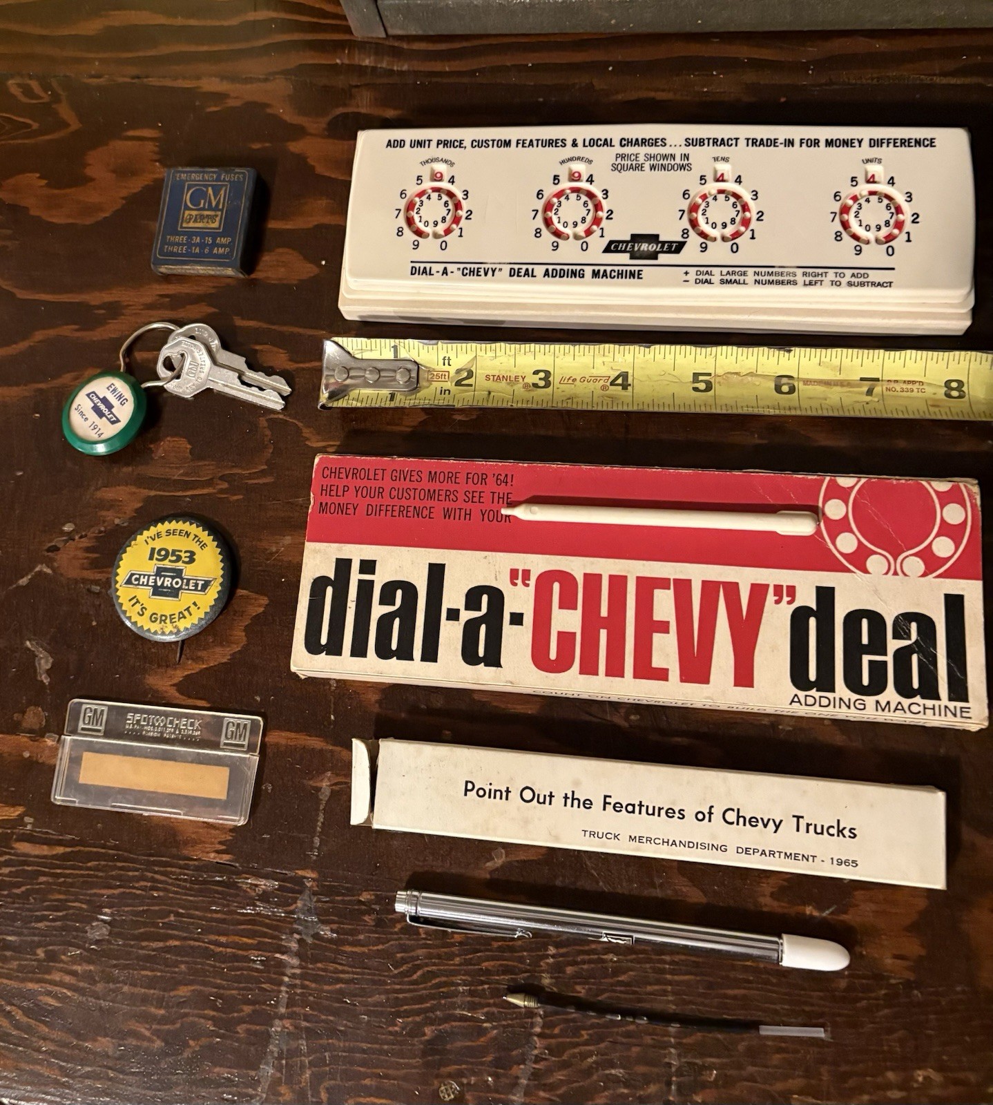 Vintage Chevrolet Salesman Promotional Items. Unique Chevy Collectibles Vintage Chevrolet Salesman Promotional Items. Unique Chevy Collectibles