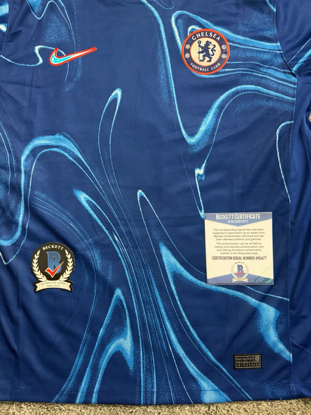 Nike Chelsea FC Soccer Jersey Shirt Blue & Light Blue Nike Chelsea FC Soccer Jersey Shirt Blue & Light Blue