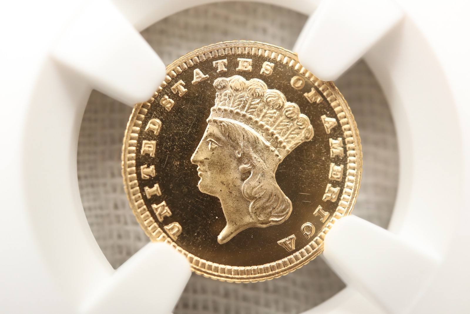 NobleSpirit (MJ) ULTRA RARE 1882 $1 Gold Princess Type III NGC PF 67+ UC
