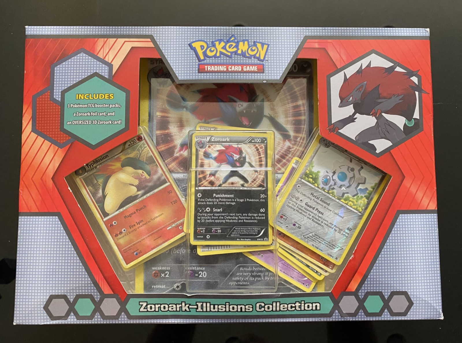 Pokemon Zoroark Illusions Collection Trading Card Game- 2011 Pokemon Zoroark Illusions Collection Trading Card Game- 2011