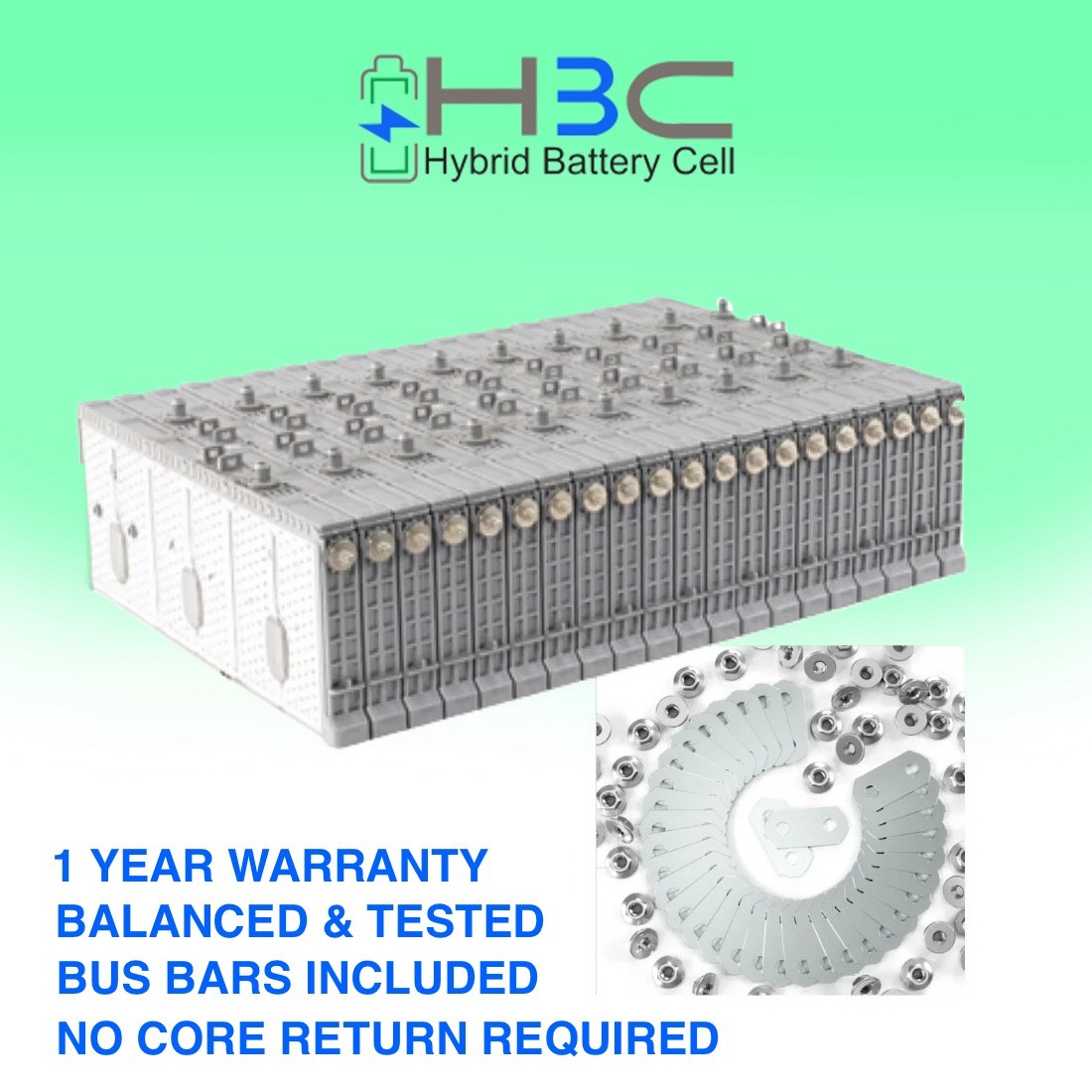 2012-2019 Toyota Prius C Hybrid Battery 20 Cell Modules 1-Year Warranty 2012-2019 Toyota Prius C Hybrid Battery 20 Cell Modules 1-Year Warranty